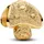 Pandora Pilz Mini Charm Gold 764048C00