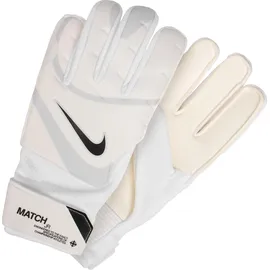 Nike Match Jr, Torwarthandschuhe White/Pure Platinum/Black 6