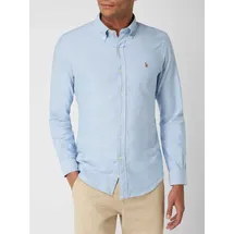 Ralph Lauren Slim Fit Langarmhemd Blau XXL