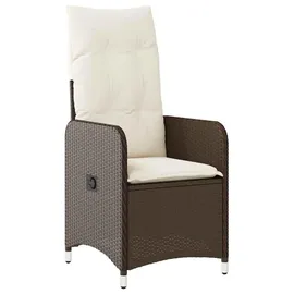 vidaXL Garten-Bistro-Set 7-tlg. Braun