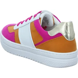 Marco Tozzi Sneaker Damen Weit Mehrfarbig/Weiß/Pink 38