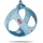 Curli Clasp Vest Hundegeschirr Skyblue 3XS