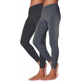 VIVANCE ACTIVE Leggings Damen anthrazit-meliert, schwarz Gr.40/42