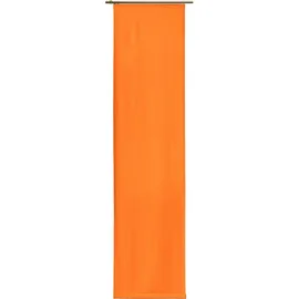 Wirth Schiebegardine Umea (1 St), Paneelwagen, blickdicht, Jacquard orange 60 cm x 145 cm