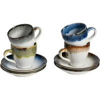 CreaTable Espressotasse 0,08 l Bunt 8 St.