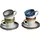 CreaTable Espressotasse 0,08 l Bunt 8 St.
