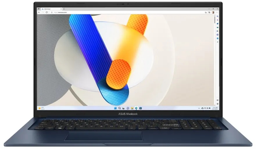 Asus VivoBook X170, 8GB RAM, Notebook (44,00 cm/17.3 Zoll, Intel Pentium Gold 8505, 500 GB SSD, Windows 11 Pro 64Bit + MS Office 2021 Pro, beleuchtete Tastatur) 500 GB