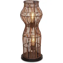 Licht-Erlebnisse Arstal 60 cm E27 Schwarz/Natur