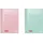 Brunnen Collegeblöcke Student Pastell Lineatur 27 liniert DIN A4 Innen- und Außenrand, 5 Blöcke