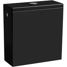 Laufen Aufputz-Spülkasten 824337 Schwarz glänzend
