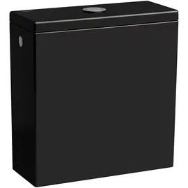 Laufen Aufputz-Spülkasten 824337 Schwarz glänzend