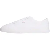 Tommy Hilfiger TH LOW PROFILE VULC CANVAS Damen Weiß 35