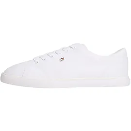 Tommy Hilfiger TH LOW PROFILE VULC CANVAS Damen Weiß 35