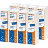8er Set NASENSPRAY-ratiopharm Erwachsene kons.frei 10 ml