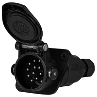 SECORÜT ES061 Anhänger-Steckdose [Klemmen - Stecker 15polig]