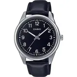 Casio MTP-V005L-1B4 Leder 40 mm 1B4