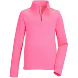 KILLTEC Langarmshirt »KSW 189 GRLS LS SHRT«, Gr. 140, neonpink, , 93860407-140