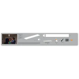 LEDVANCE Planon Frameless 1 Aluminium