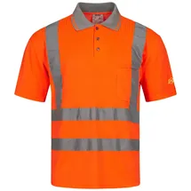 Safestyle Warnschutz-Poloshirt Mischgewebe CARLOS 22698 orange, Gr. M