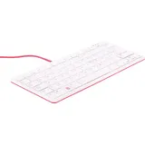 Pi® RPI-KEYB (IT)-RED/WHITE USB Tastatur Italienisch, QWERTY Weiß, Rot USB-Hub