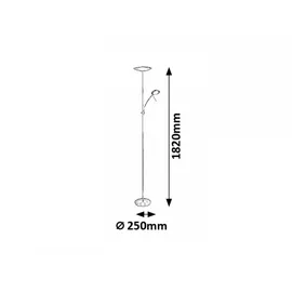 Rabalux Vlasta 7006 23W Silber
