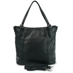 HARPA Schultertasche LUGANA mit stylischen Ziernähten Handtaschen   
