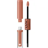 NYX Professional Makeup Shine Loud High Pigment Lip Shine Lipgloss, 1 Stk Nr. Shlp02 - Goal Crusher