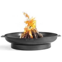 CookKing Feuerschale Feuerschale "DUBAI" 70 cm Feruerstelle, Feuerkorb, (Feuerschale "DUBAI" 70 cm, Feuerschale "DUBAI" 70 cm) schwarz