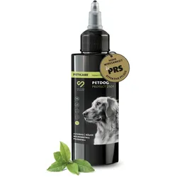 Peticare Anti-Parasiten Mittel für Hunde gegen Milben Flöhe Pilze 50 ml