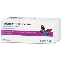 Jodetten 150 Henning Tabletten 100 St