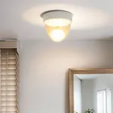 Licht-Erlebnisse Badezimmerlampe E27 Weiß Modern Badlampe Decke