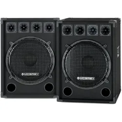 McGrey DJ-1522 Partykeller/DJ-Box Paar 2x 800W