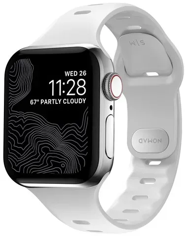 Sport Slim Strap S/M - white - Apple Watch 9/8/7 (41mm)/6/SE/5/4 (40mm)/3/2/1 (38mm)
