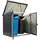 Tepro Mülltonnenbox 154,2 x 130,5 cm 480 l grau