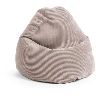 Sitting Point Sitzsack Beanbag Shara XXL Cord Rosa Rose
