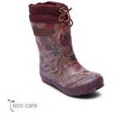 Bisgaard Thermo Gummistiefel, Mehrfarbig Flowers-Bordeaux, 22 EU - 22 EU