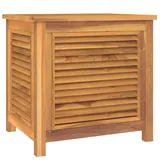 vidaXL Gartenbox mit Beutel 60x50x58 cm Massivholz Teak