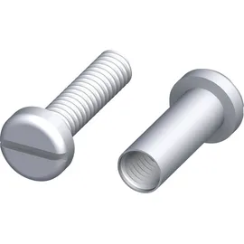 Alfer Hülsenmutter-Set M4 x 12-25 mm 16 Stück