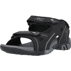 Sandale CRUZ "Mexico", Herren, Gr. 36, schwarz, Polyurethane, casual, Schuhe, mit praktischem Klettverschluss