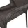 vidaXL Premium Polyrattan Gartenstühle 55,5 x 53,5 x 95 cm braun 2 St. stapelbar