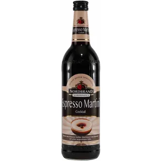 Nordbrand Espresso Martini Cocktail Likör
