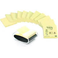 Post-it Post-it® Recycling Z-Notes Spender, schwarz/transparent
