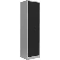 Lüllmann Spind anthrazit, lichtgrau 510408, 1 Schließfach 50,0 x