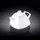 wilmax england Wilmax WL-994041/1C Porzellan Teekanne, Weiss, 1050mL Kapazität