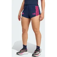 BMW BERLIN-MARATHON 2025 RUNNING SHORTS, SAUM MIT SEITLICHEN SCHLITZEN - Collegiate Navy - 2XS 5 CM