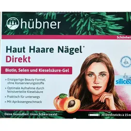 Hübner Haut Haare Nägel Direkt Aprikose Gel 30 St.