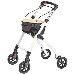 Servocare Rollator Indoor Mobilitätshilfe mit Tasche bis 100 kg