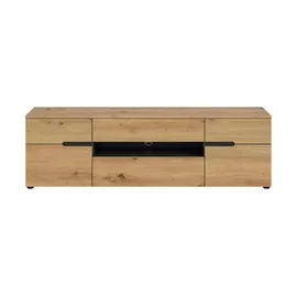 Möbel Boss Canu TV-Lowboard 55 x 184 x 44 cm Basalt grau Spanplatte