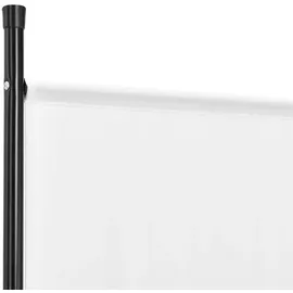 [en.casa] Sichtschutz Stellwand Spanische Wand Weiß