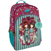 Santoro Unisex Kinder Rucksack mit 3 Reißverschlüssen Gorjuss Fairground Fireworks 29 x 45 x 17 cm, bunt, Estándar